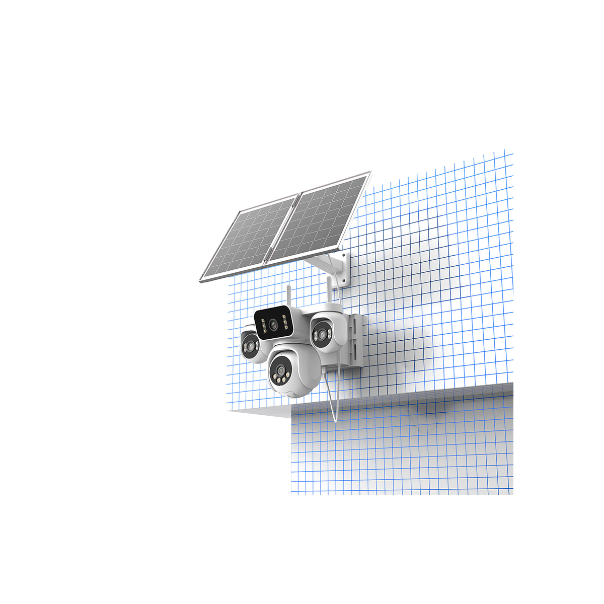 9560 Solar Dual-view Solar 4G Camera