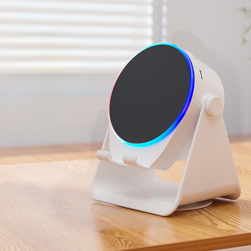 BT088 Stand-Style Bluetooth Speaker with Light Ring