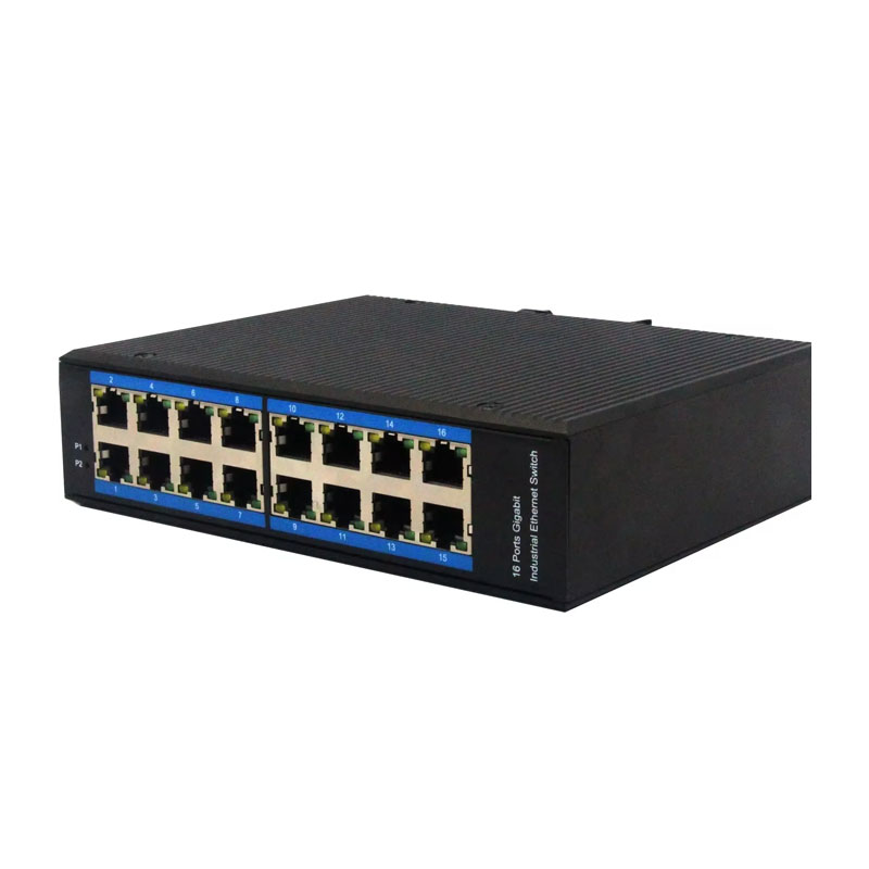 LBTD016G 16-Port Gigabit Non-PoE Industrial Switch