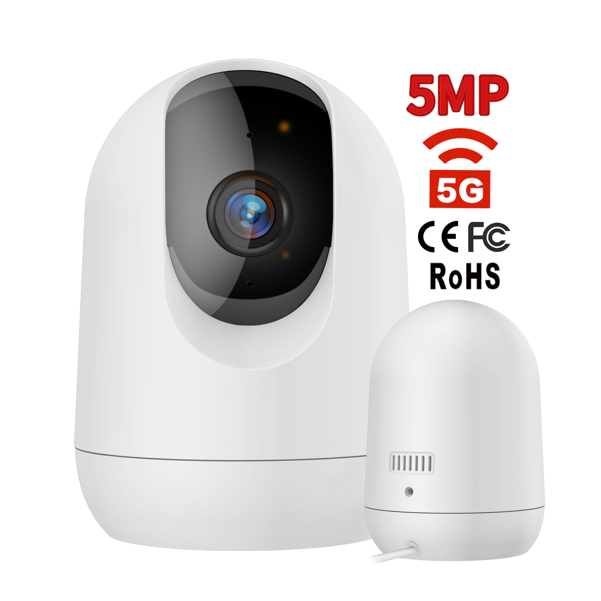 PK520 Indoor Pan-Tilt Wi-Fi Camera