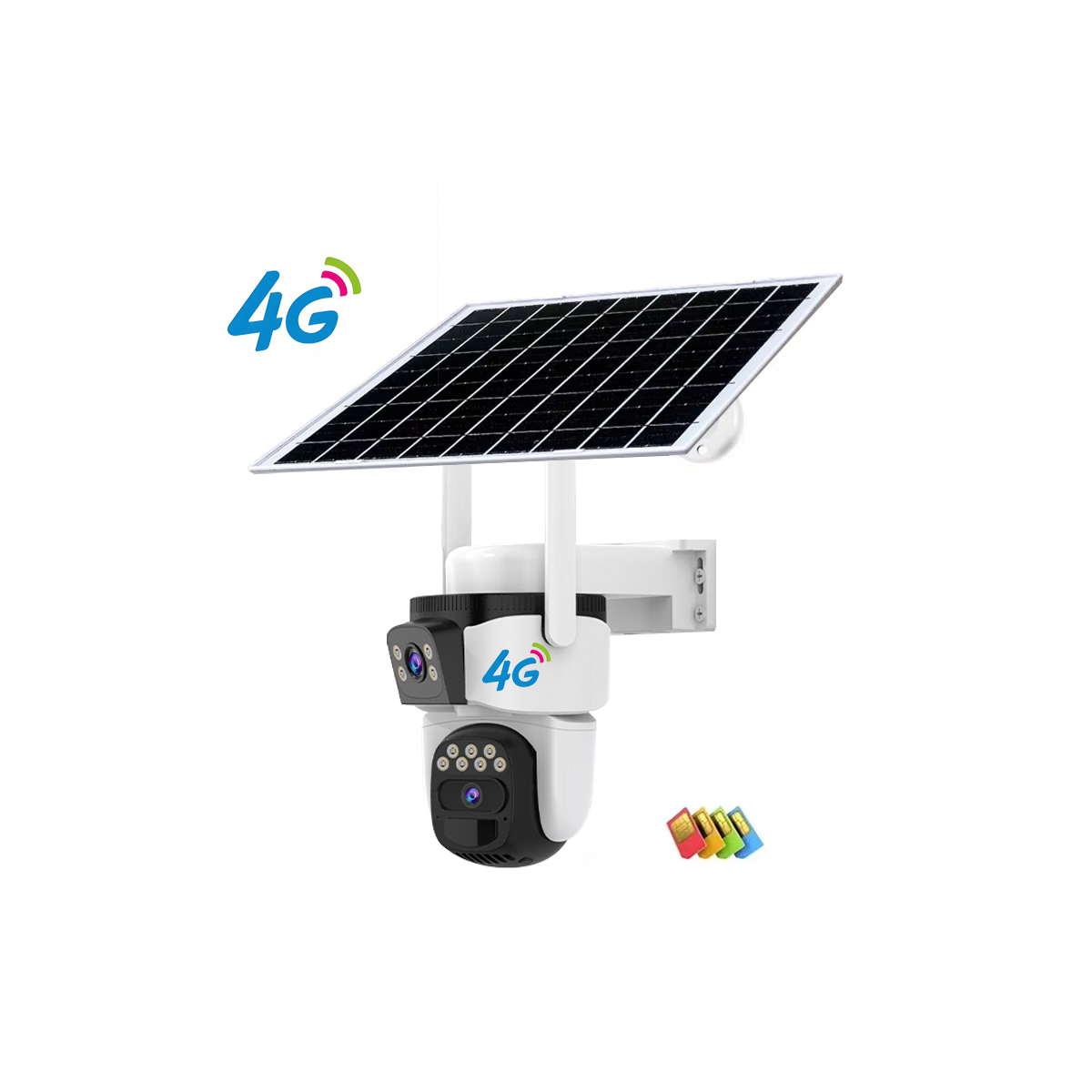 BG621DR Bullet-and-PTZ Dual-view 4G Camera