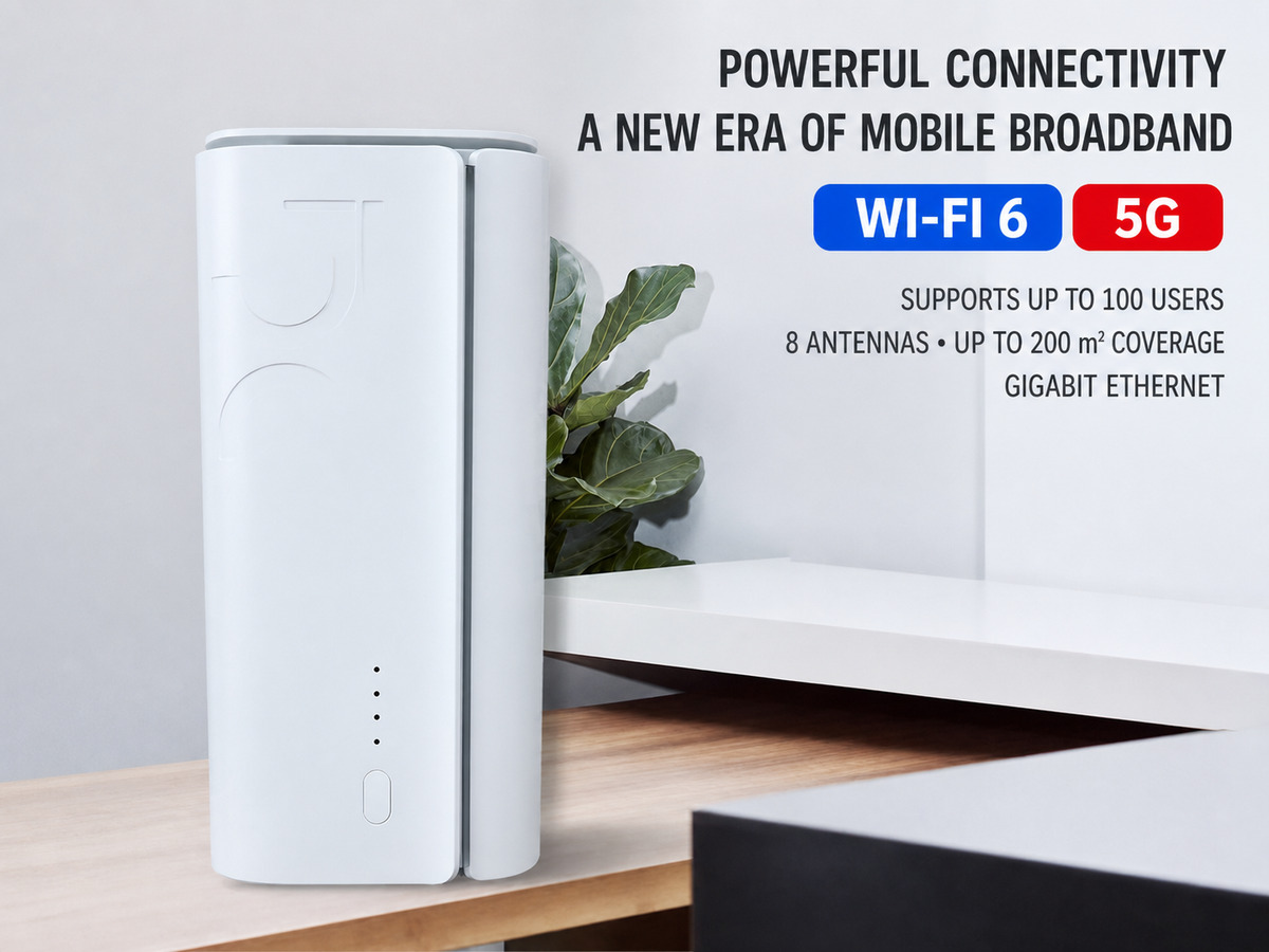 International Qualcomm X62 5G CPE Wi-Fi 6 Router