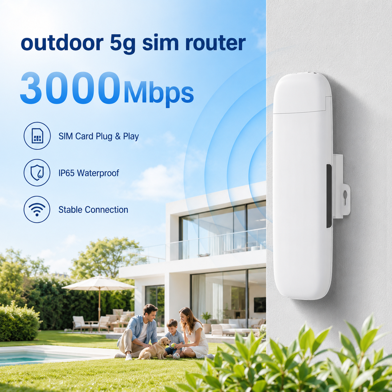 ODU5001 5G NR Outdoor PoE CPE