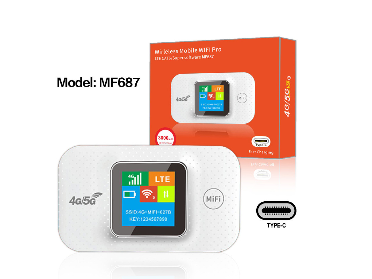 4G Portable WiFi Wireless Router - MF687