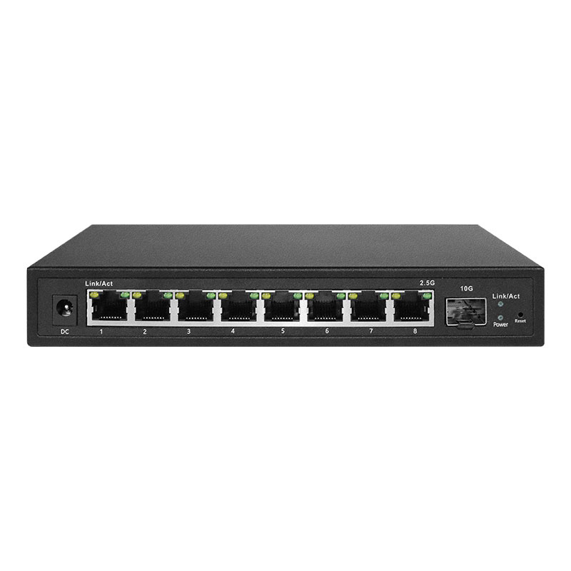 S25G2109FP 8-Port 2.5G PoE Lite Managed Switch