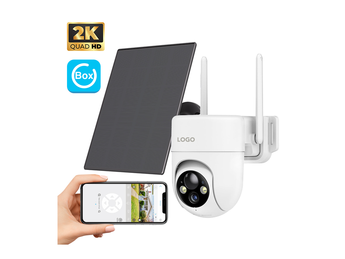 TZ-DNA336 Solar-Design Pan-Tilt Wi-Fi Camera