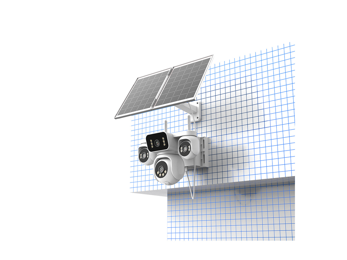 9560 Solar Dual-view Solar 4G Camera