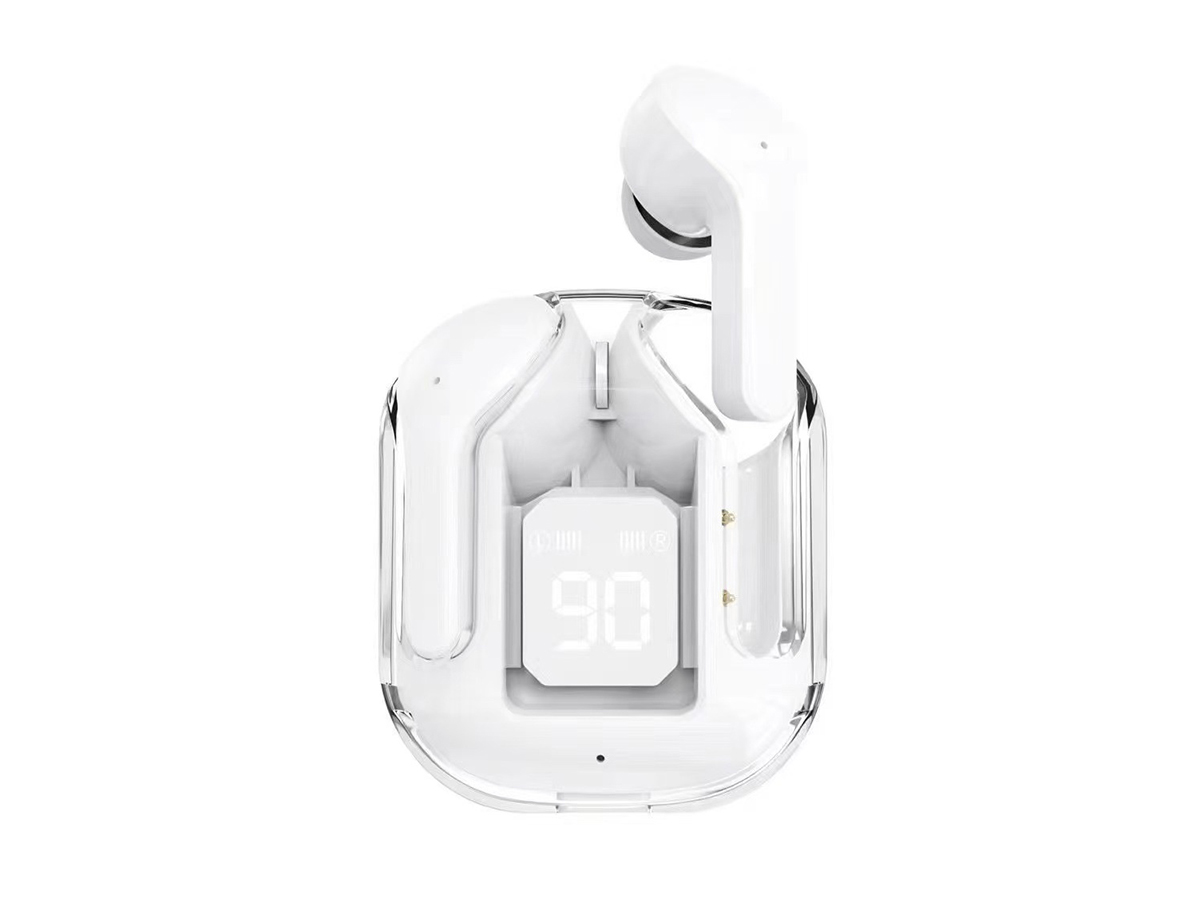 TWS Earbuds with Transparent Display Case — ZAPO-HP-210