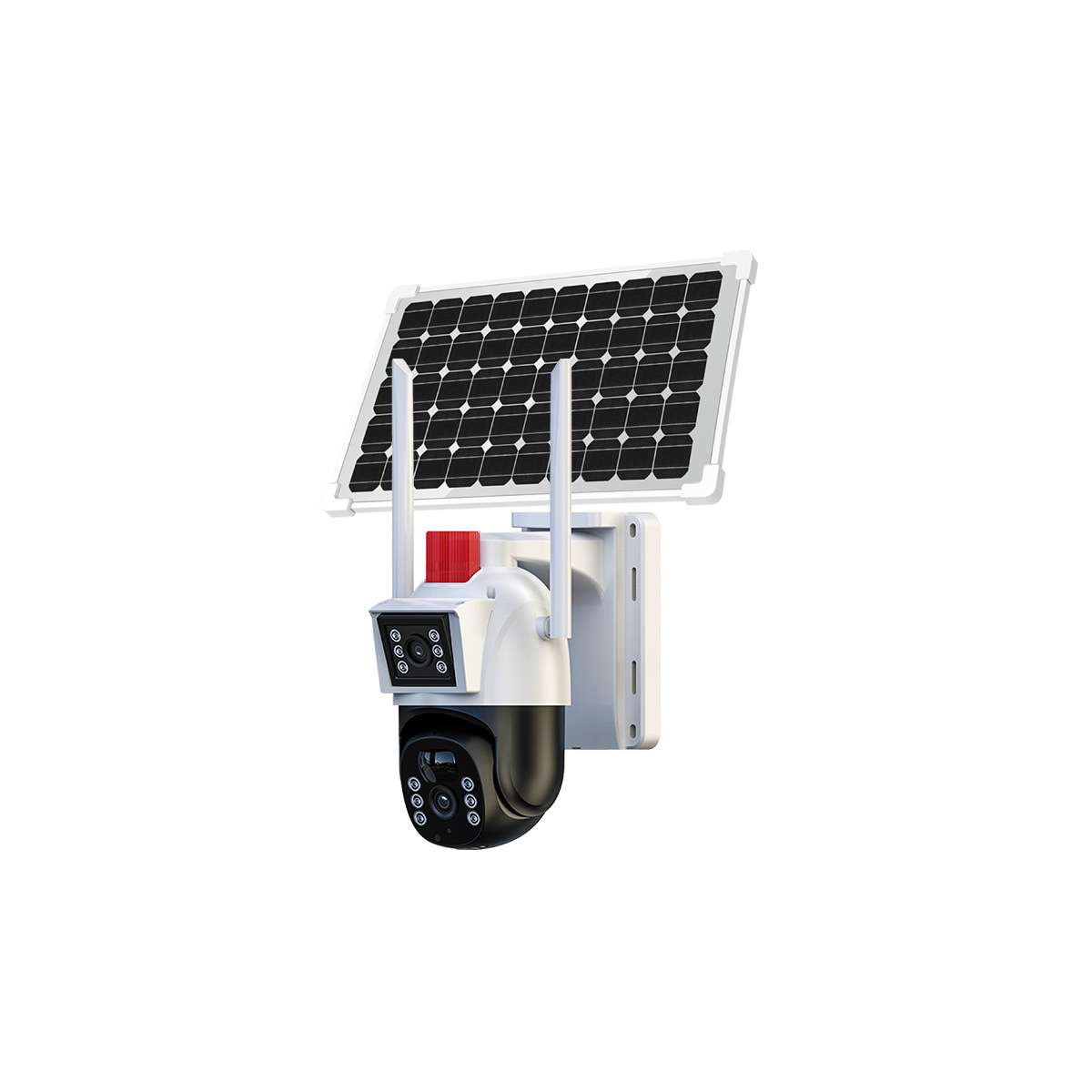 HHT05D-4G Upper-and-lower Dual-lens Solar 4G Camera
