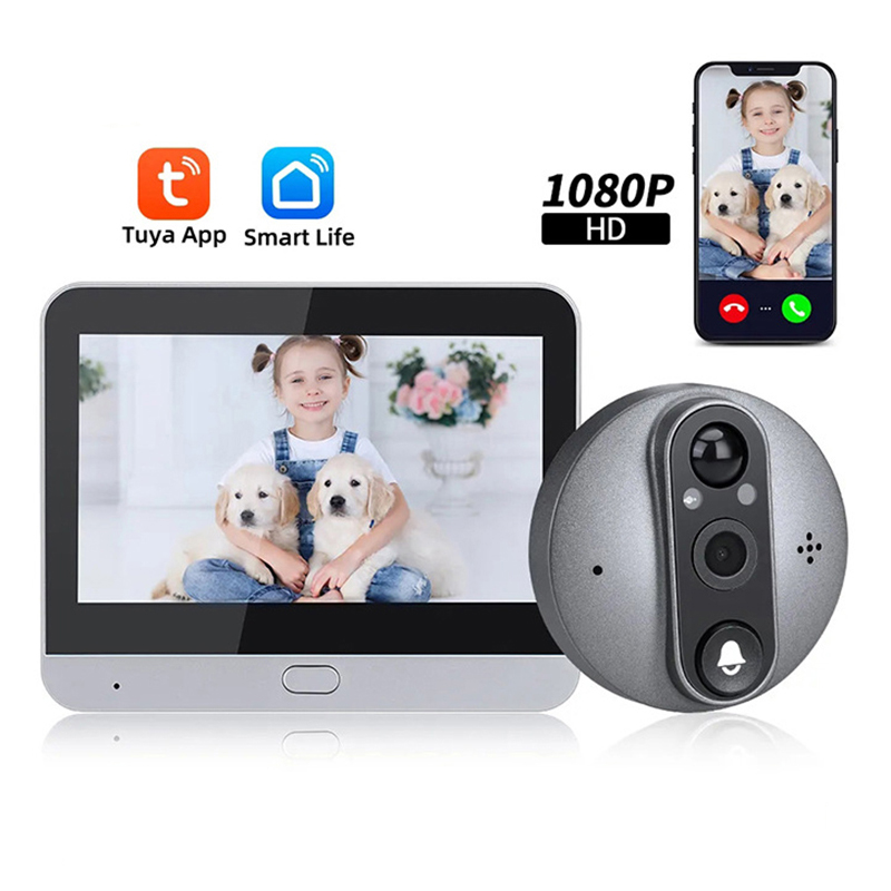 300PA Video Peephole with Indoor Display