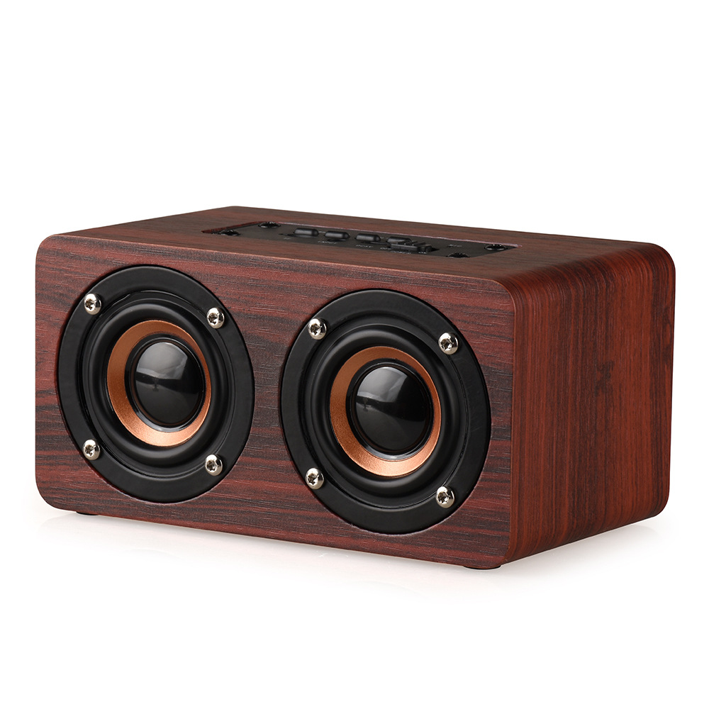 Wood-Look Desktop Bluetooth Speaker — ZAPO-SP-219