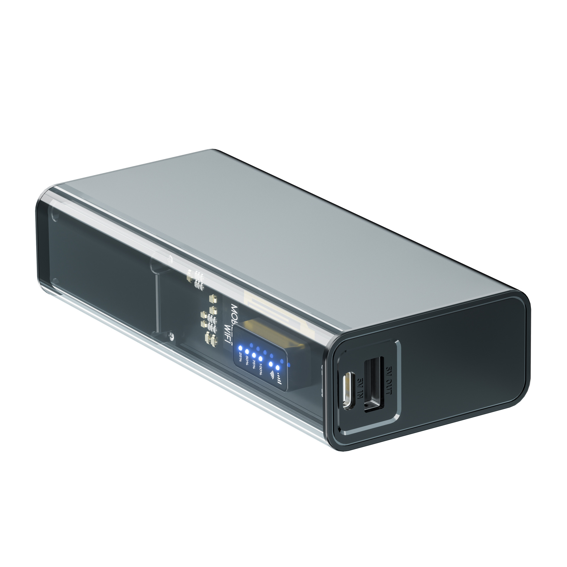 M27 Portable WiFi Power Bank 2-in-1