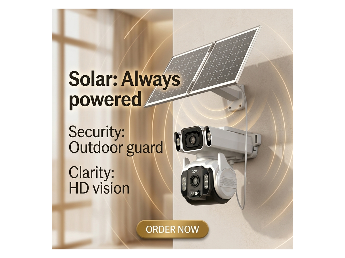 9562 Solar Bullet-and-PTZ Solar 4G Camera