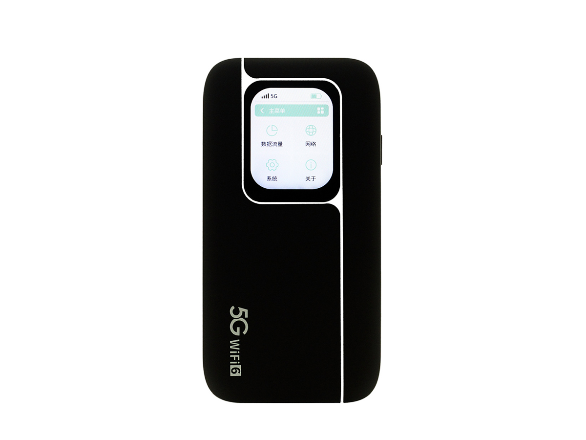 Touchscreen 5G Dual-Band Wi-Fi 6 Mobile Router