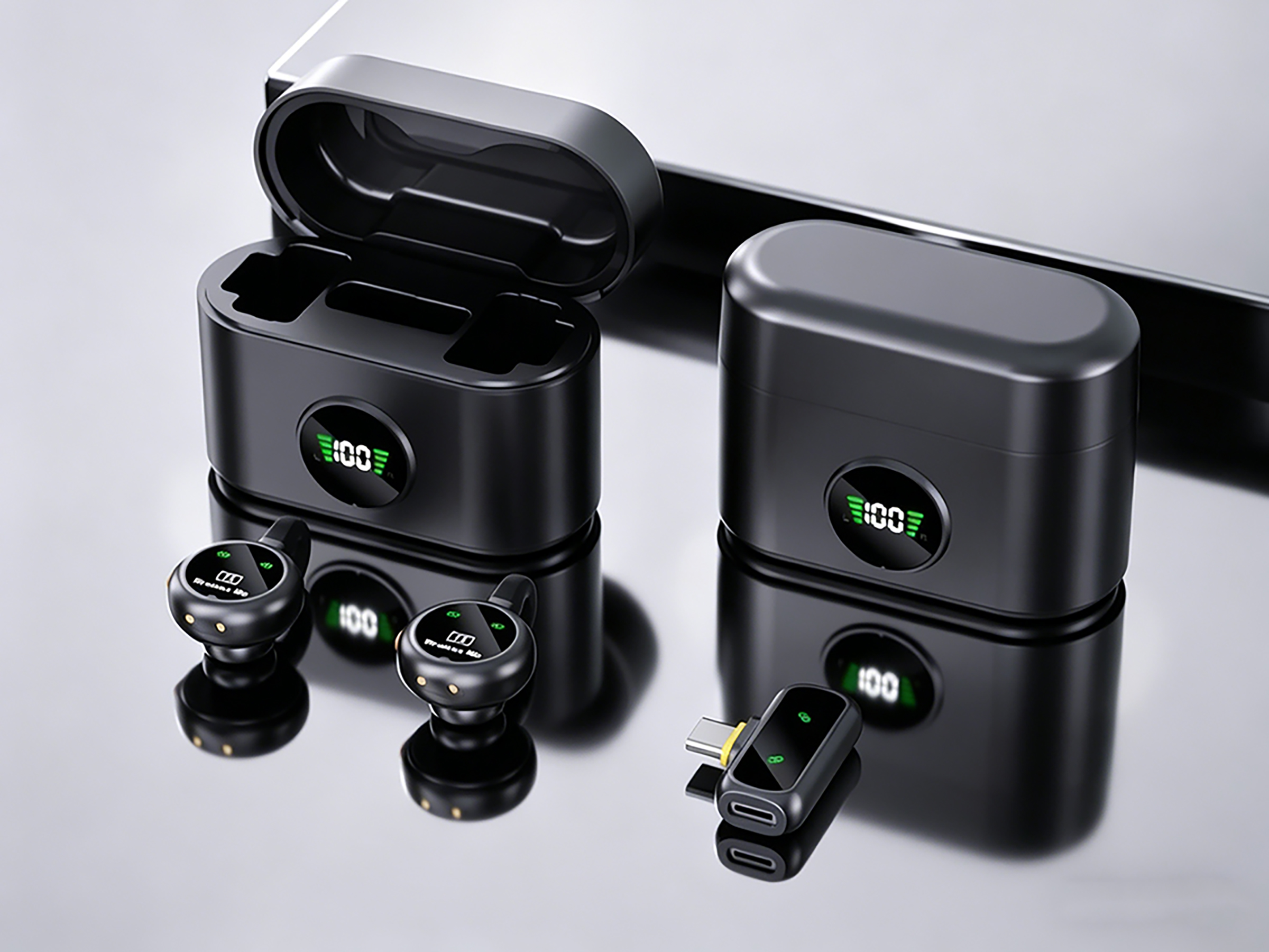 QY90 Hidden Wireless Lavalier Microphone