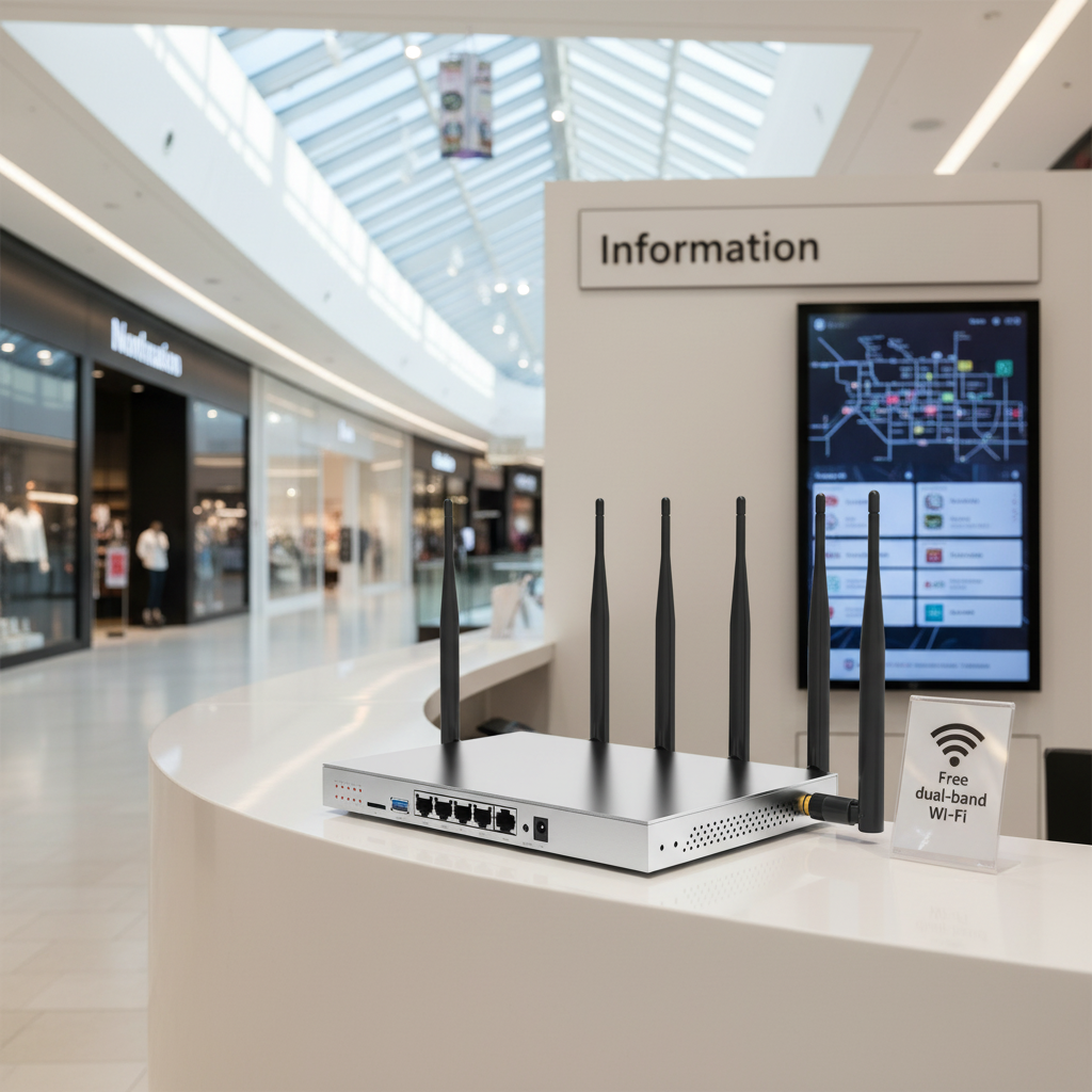 Z8105AX-WG3526 Dual-Band Gigabit 4G LTE CPE Router