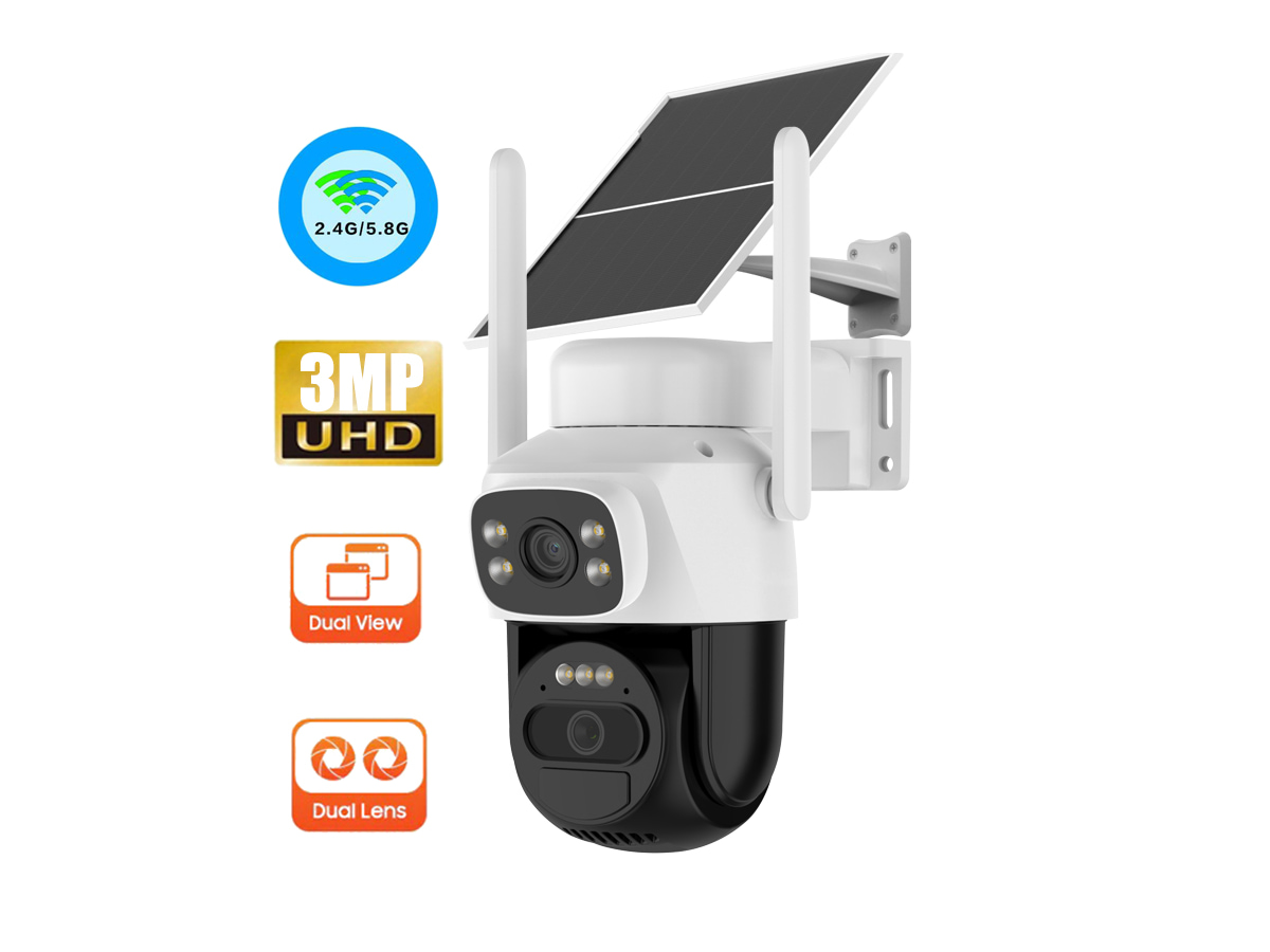 CB622DR Dual-Lens Wi-Fi Camera
