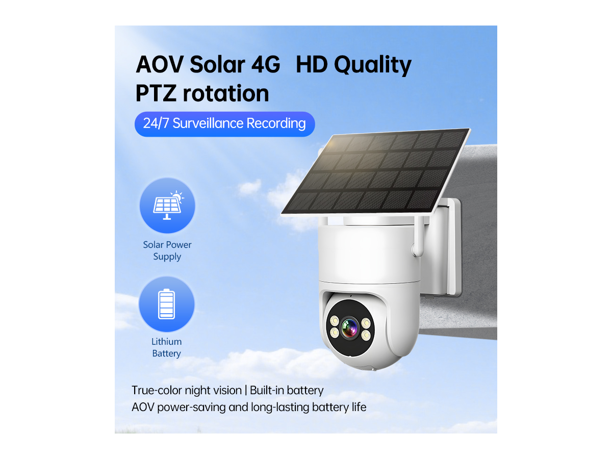 YWS-AX25H Single-lens Solar 4G Camera