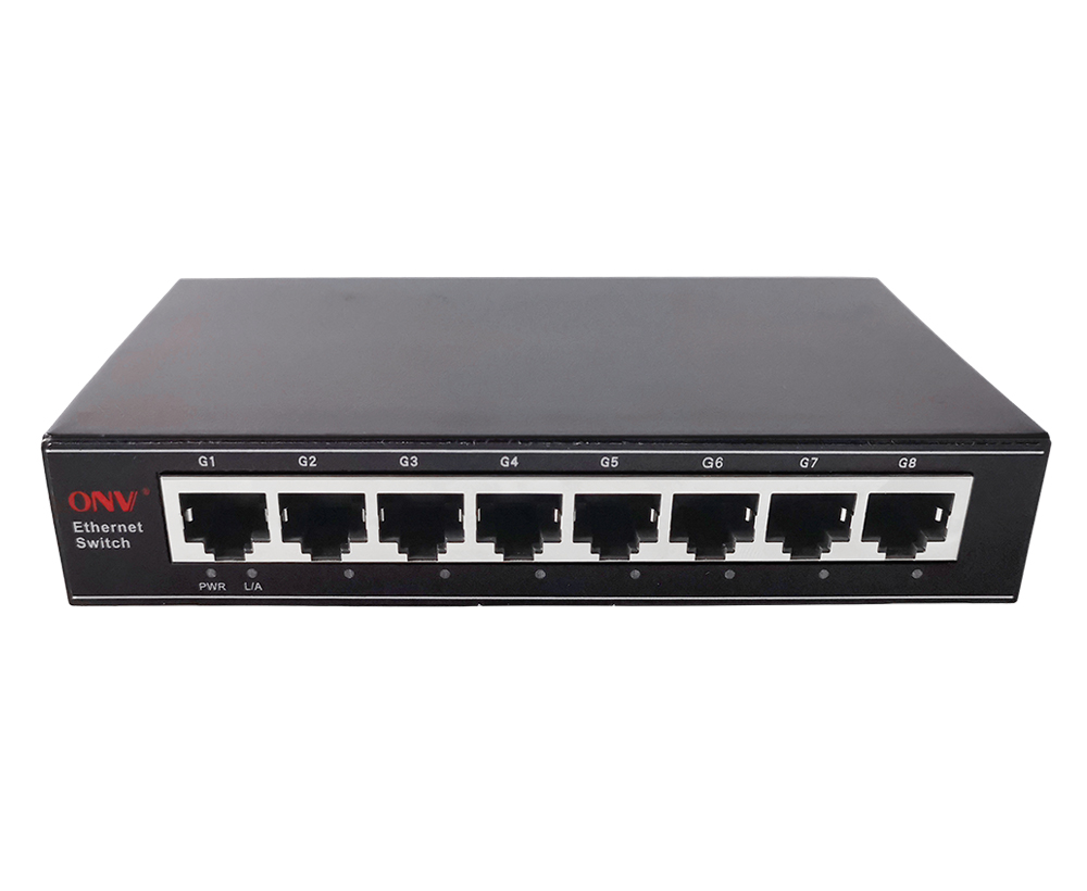 ONV-H3008 8-Port Gigabit Desktop Switch