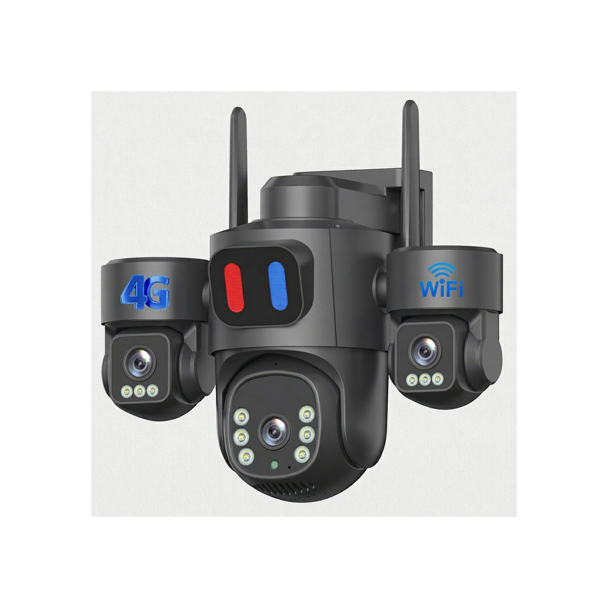 EXF-QS12-B44G Externally Powered Multi-view 4G Camera